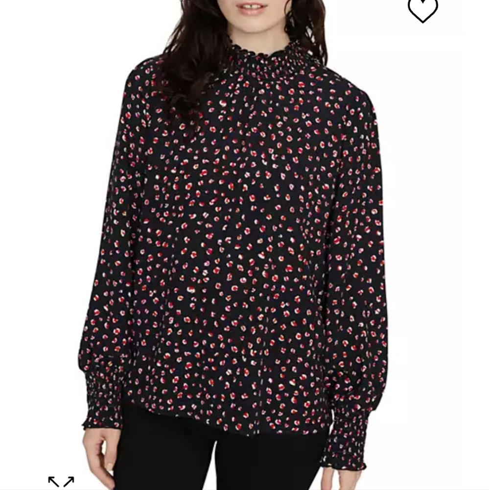 Sanctuary Carrie Smocked Top Size XL